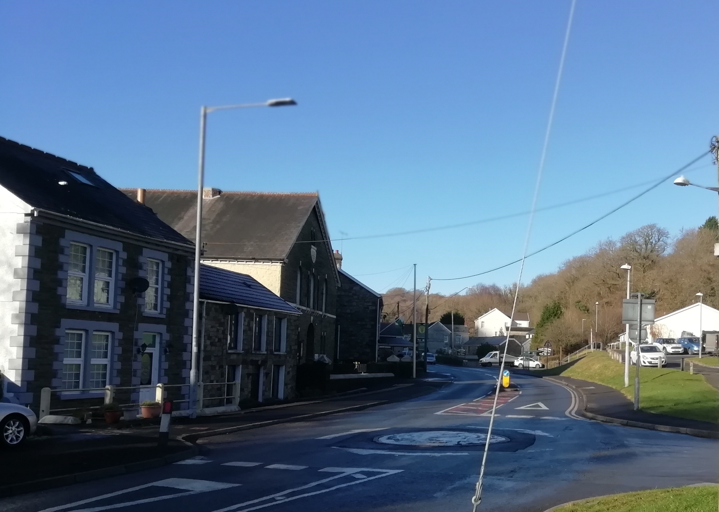 Upper Cwmtwrch roundabout