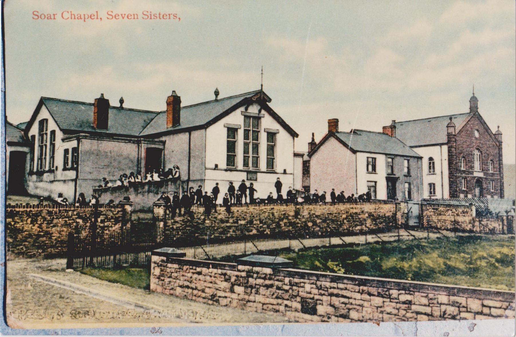 Postcard of Soar Chapel, Seven Sisters